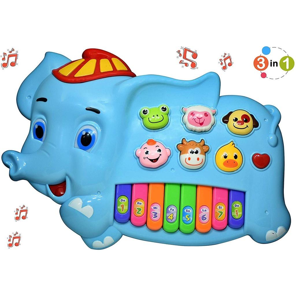 Đồ Chơi Đàn Piano Cho Bé HCM Hình dáng màu sắc đẹp, Âm thanh hay,nhiều chế độ, Có đèn sáng, quà tặng bé yêu.