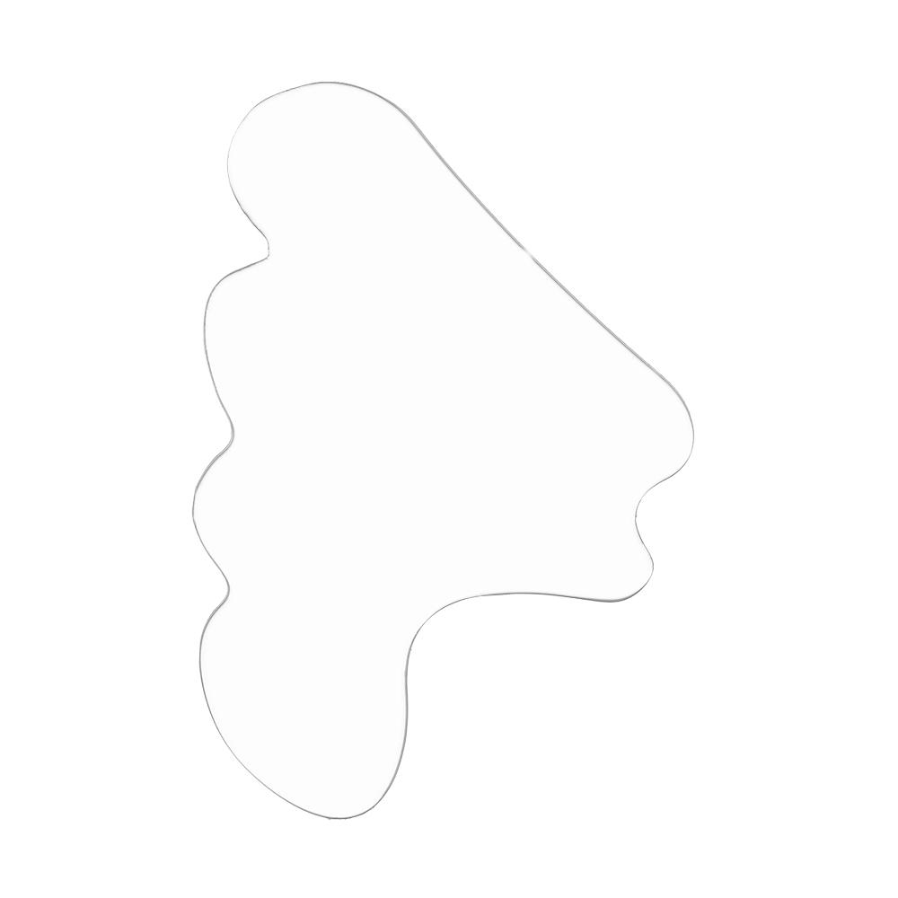 Mặt nạ xóa nếp nhăn trên môi, bằng vật liệu silicone cấp y tế trong suốt, an toàn khi sử dụng.Có thể tái sử dụng