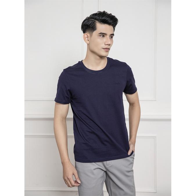 Áo thun nam ngắn tay ARISTINO phom Regular fit, chất cotton cao cấp mềm mại, thấm hút tốt - ATS018S1