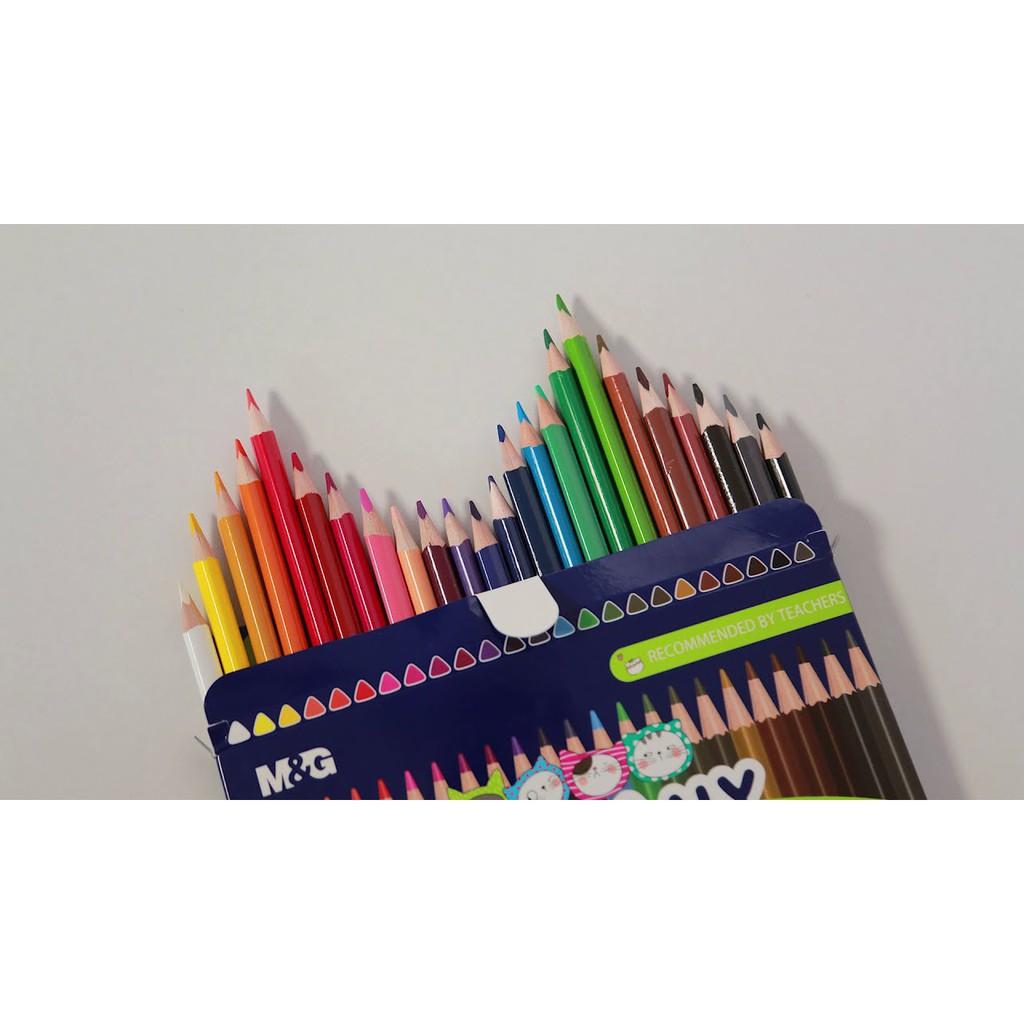 Bút Chì Màu Gỗ Hình Mèo M&G