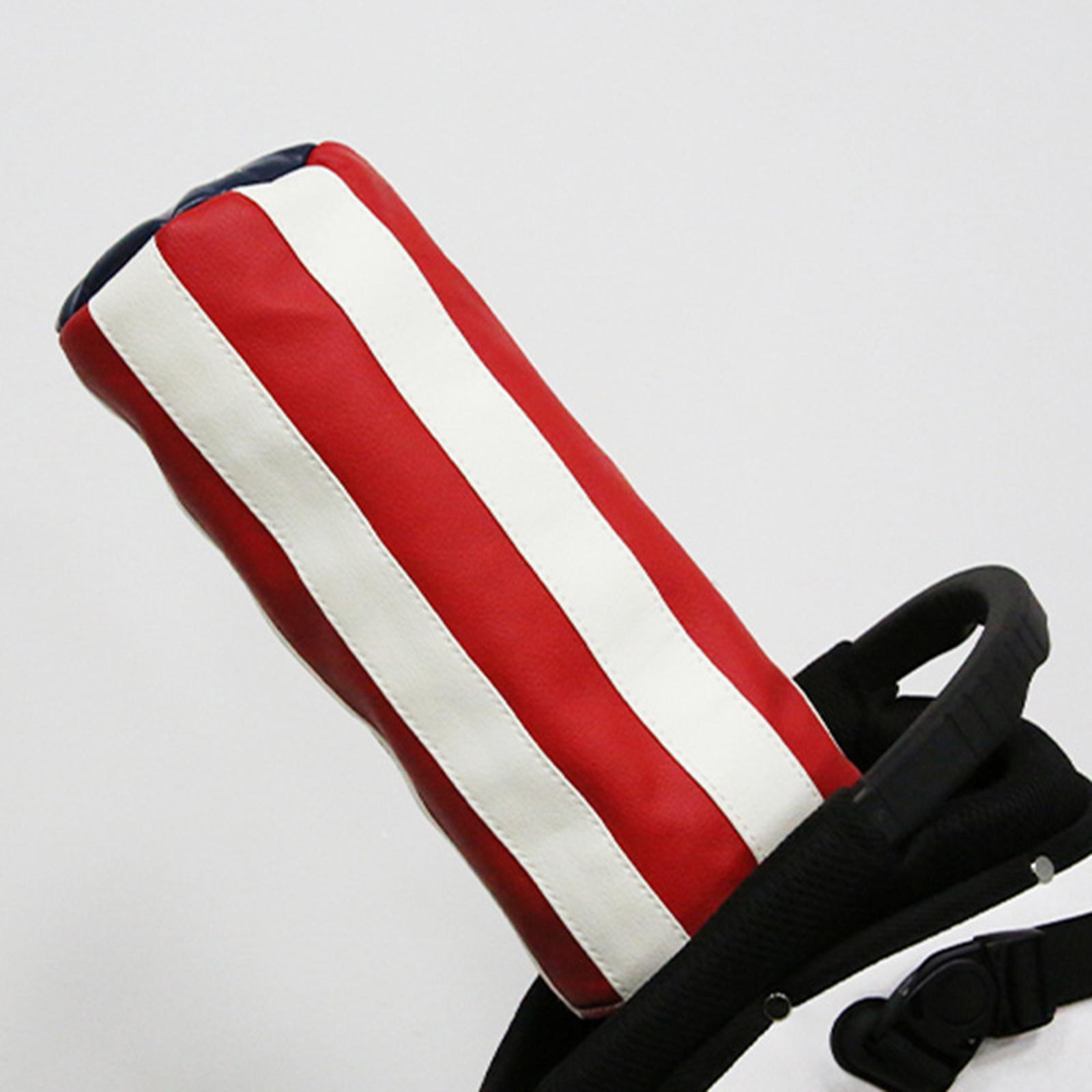 Golf Club Cover Durable Stylish PU Leather Golf Player Sleeve Wood Headcover