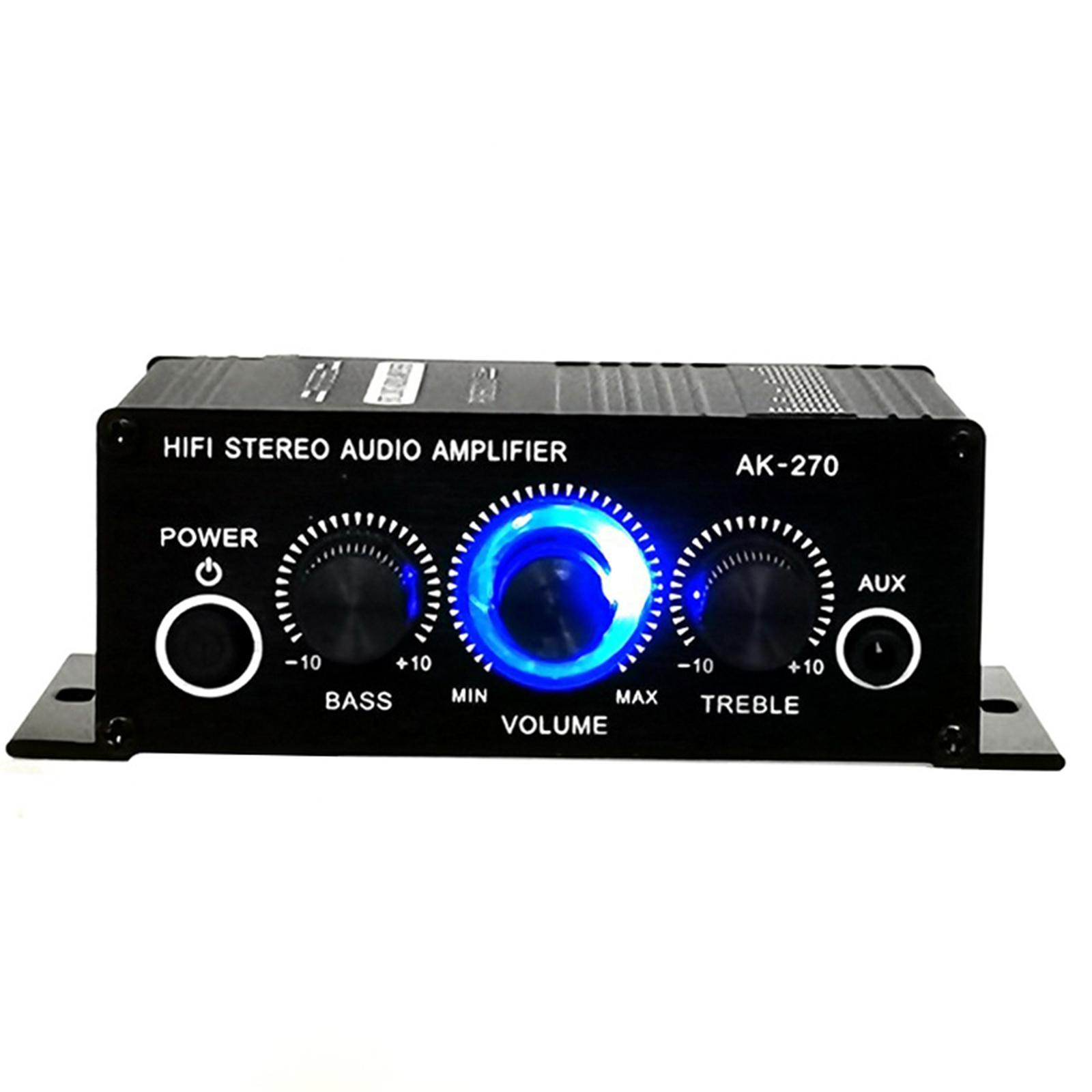Surround Sound Mini  Sound  Amp Speaker  12V FM USB