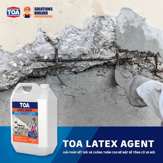 Phụ Gia Chống Thấm TOA Latex Agent _ 25L/can