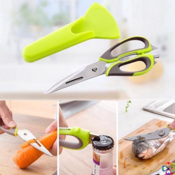 KÉO NHÀ BẾP ĐA NĂNG 10 IN 1 SIÊU TIỆN DỤNG