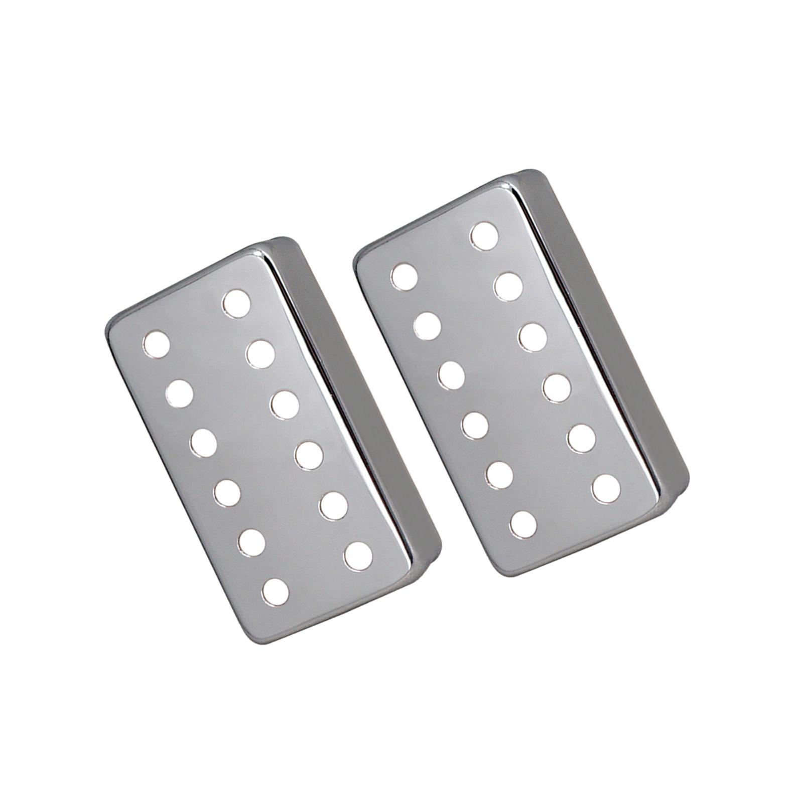 2Pcs Copper Guitar Pickup Cover for 6 Strings Electric Guitar Replacement