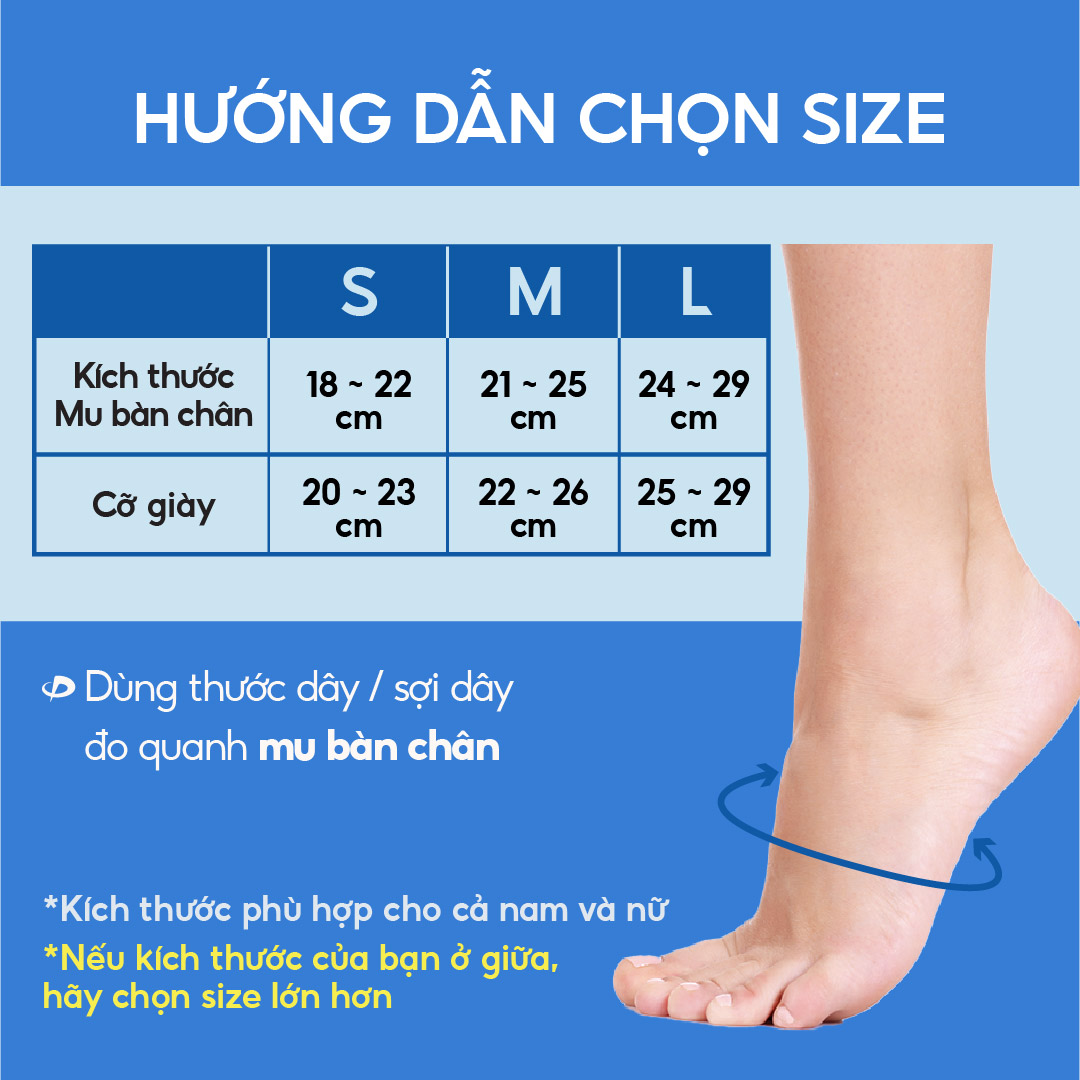 Đai Định Hình Cổ Chân (loại cứng) Phiten Metax Supporter Ankle Firm AP238003/AP238004/AP238005