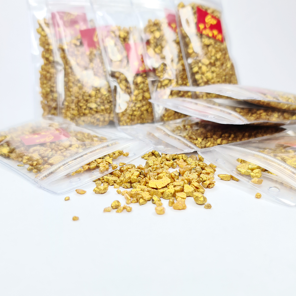 Combo 10 Gói Gạo Vàng Thần Tài - 50g/gói - Mx - Chiêu Tài Lộc, Cầu Tiền Tài