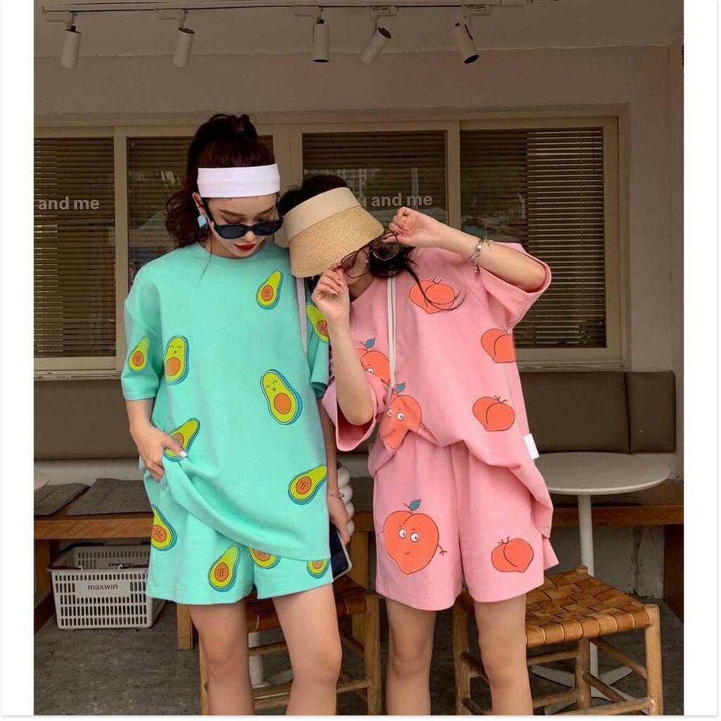SET BỘ TRÁI BƠ CUTE,THIẾT KẾ HỌA TIẾT SIÊU NGẦU,CHẤT LIỆU VÃI THOÁNG MÁT THỜI TRANG KING STORE