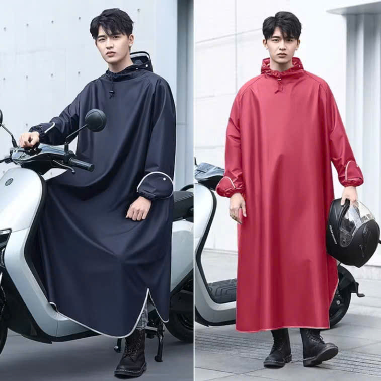 Áo Mưa Đi Xe Kính Chắn Nước Phong Cách Nhật Bản Cao Cấp, Tiện Dụng, An Toàn (Didooglt) - HÀNG CHÍNH HÃNG MINIIN