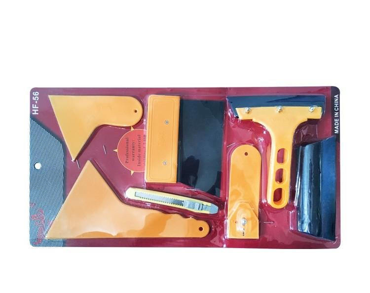 Trọn Bộ 7 món dụng cụ,tấm,miếng,dao nhựa hỗ trợ dán decal trang trí xe - RX30