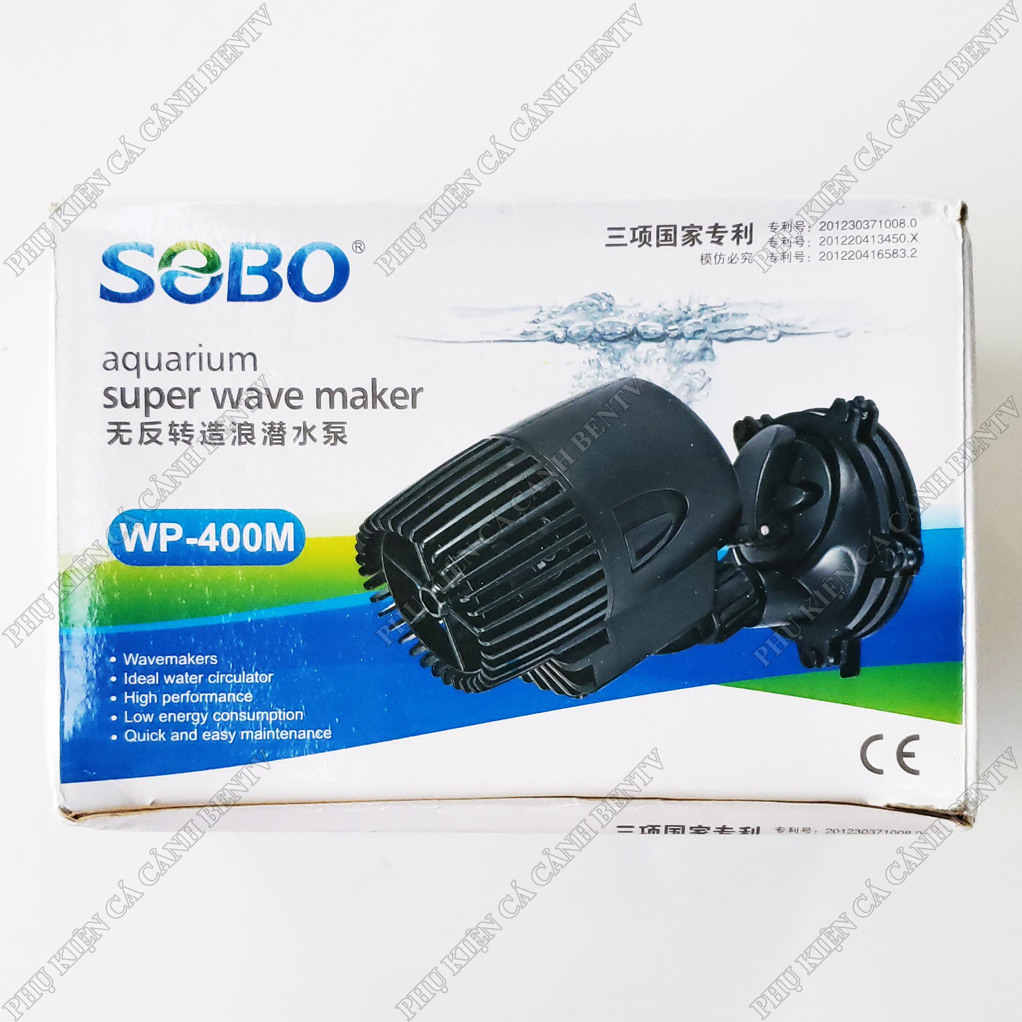 Máy Thổi Luồng Tạo Sóng Bể Cá SOBO WP-50M WP-100M WP-200M WP-300M WP-400M WP-800M