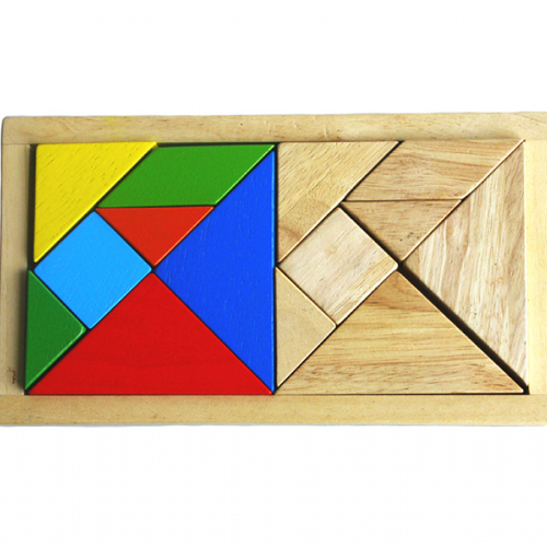 Đồ Chơi Tangram Đôi ( Có Sách Hướng Dẫn ) , Giúp Bé Thông Minh Hơn , Chất Liệu Gỗ ,An Toàn Cho Bé, Hàng Việt Nam Chất Lượng Cao