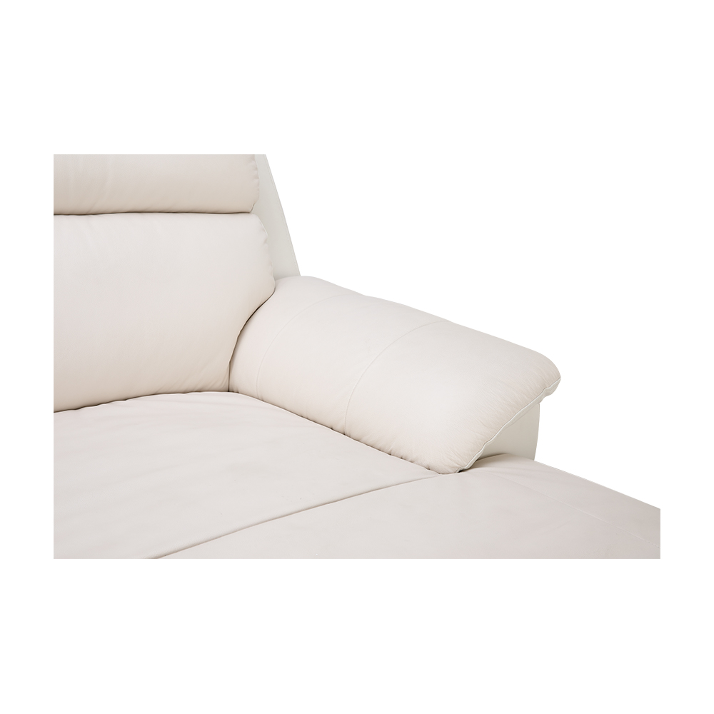 Sofa Góc L/Trái SYMPHONY Màu Trắng Index Living Mall