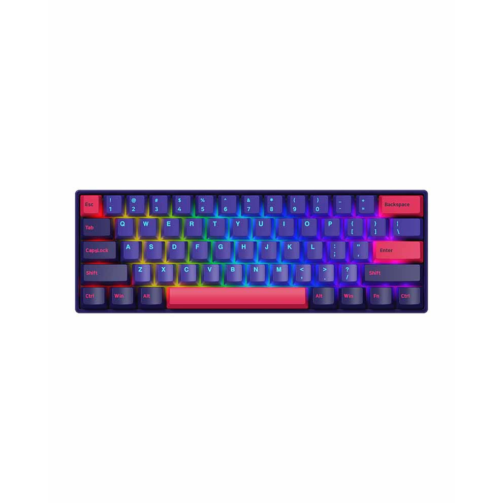 Bàn phím AKKO 3061S Neon RGB Bluetooth 5.0 - Gateron switch - Hàng chính hãng