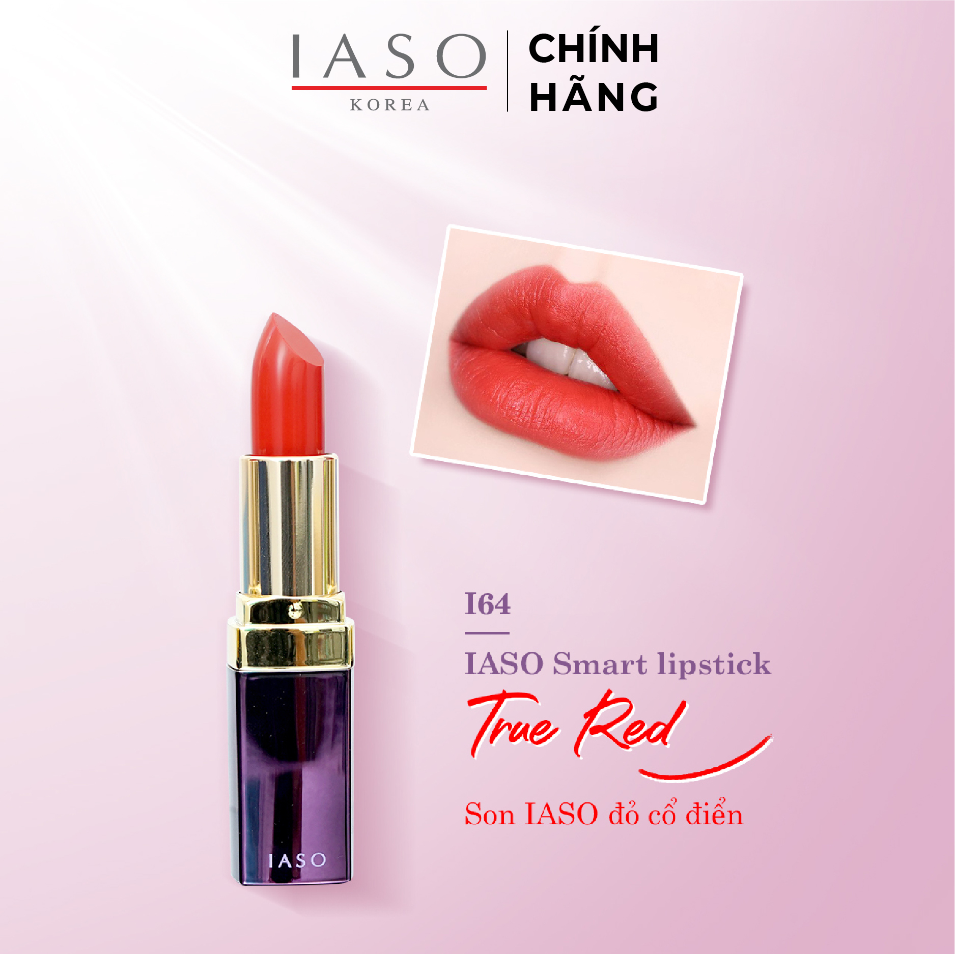 I62-I64 Son môi IASO Smart Lipstick