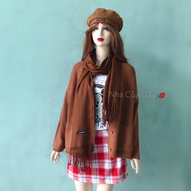 Khăn len nam, nữ cashmere hàng loại 1