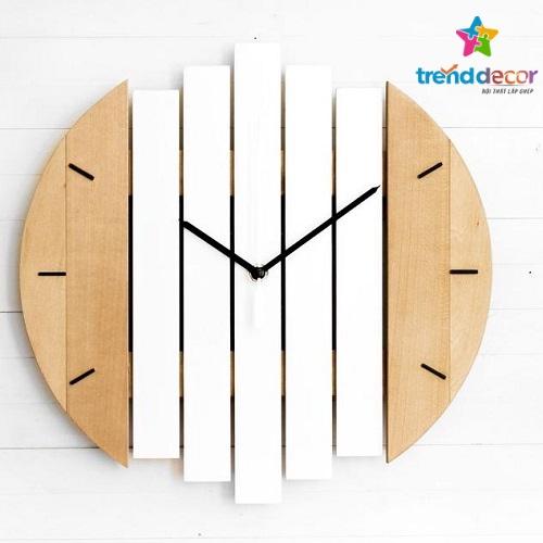 Đồng Hồ Decor Treo Tường Đồng Hồ Gỗ Phong Cách Hiện Đại Trang Trí Nhà Cửa Quán Cà Phê