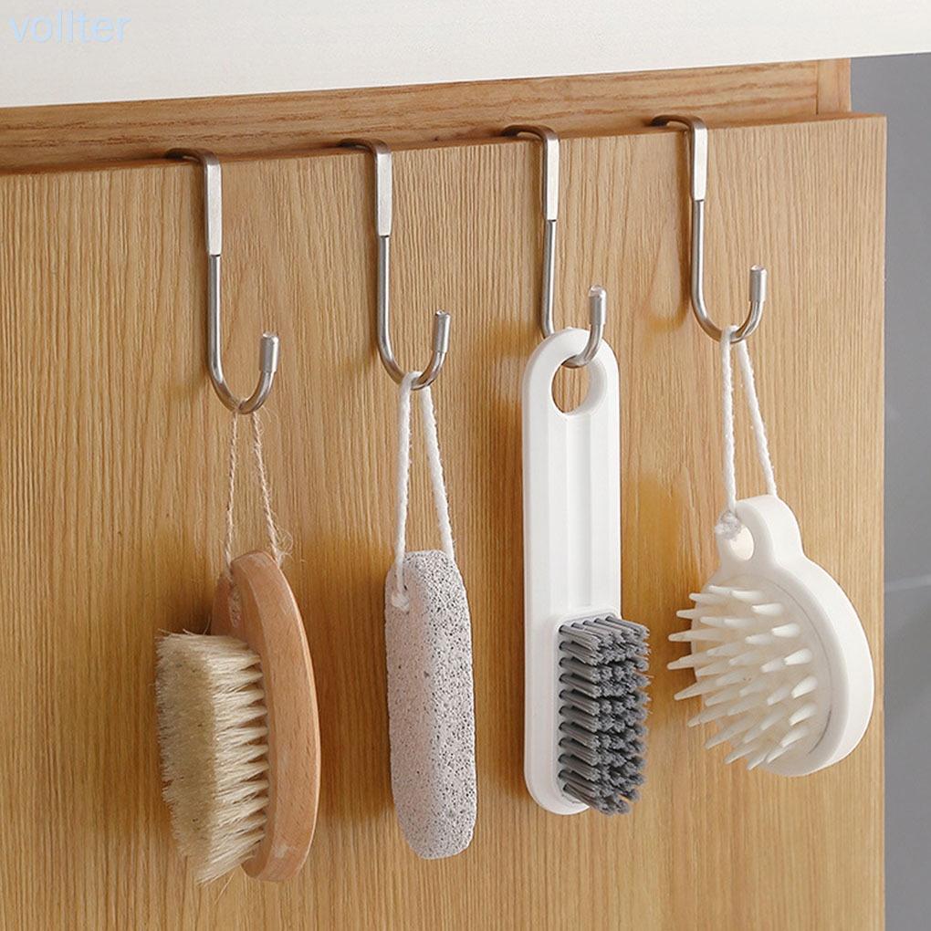 Móc Inox Treo Đồ Hình Chữ S, Gắn Sau Cánh Cửa Tủ, Cửa Nhà Tắm, Nhà Bếp Treo Đồ Đa Năng, Tiện Dụng, Nhỏ Gọn. TakyHome 2015