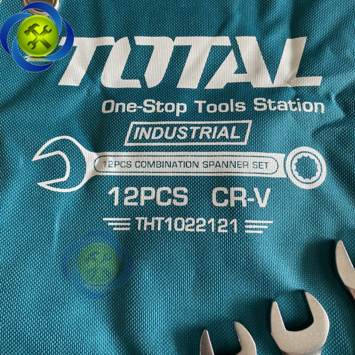 Bộ cờ lê vòng miệng 12 chi tiết Total THT1022121