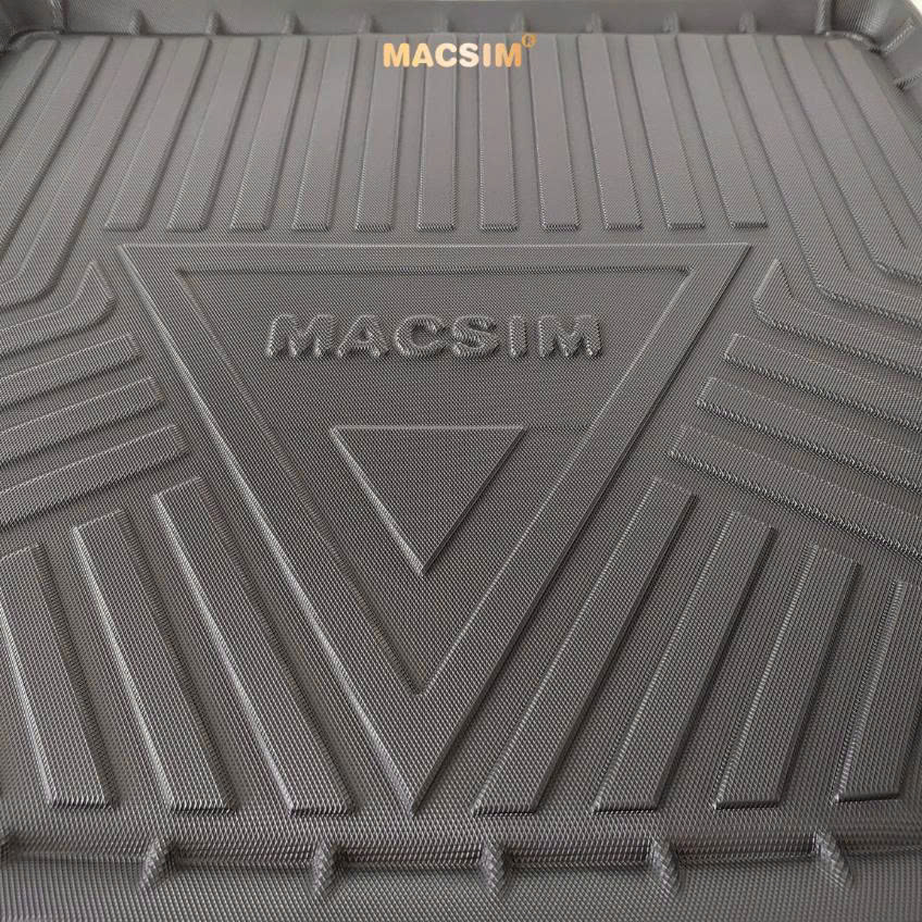 Thảm lót cốp xe ô tô (qd) Mercedes GLK (2008-2015) nhãn hiệu Macsim chất liệu TPV cao cấp màu đen