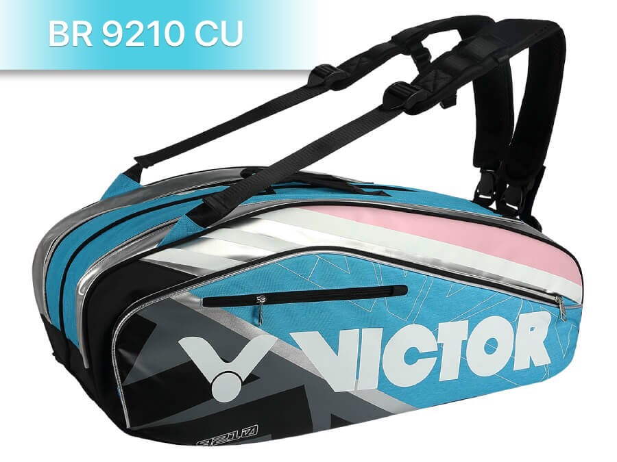 Túi trống đựng vợt cầu lông victor BR9610 mẫu mới dáng vuông và tròn