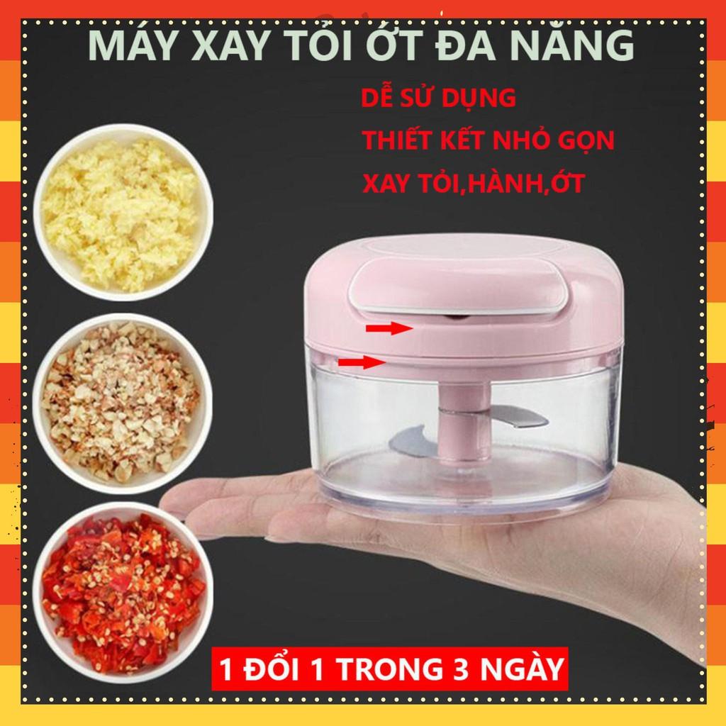 Dụng cụ xay tỏi ớt cầm tay đa năng