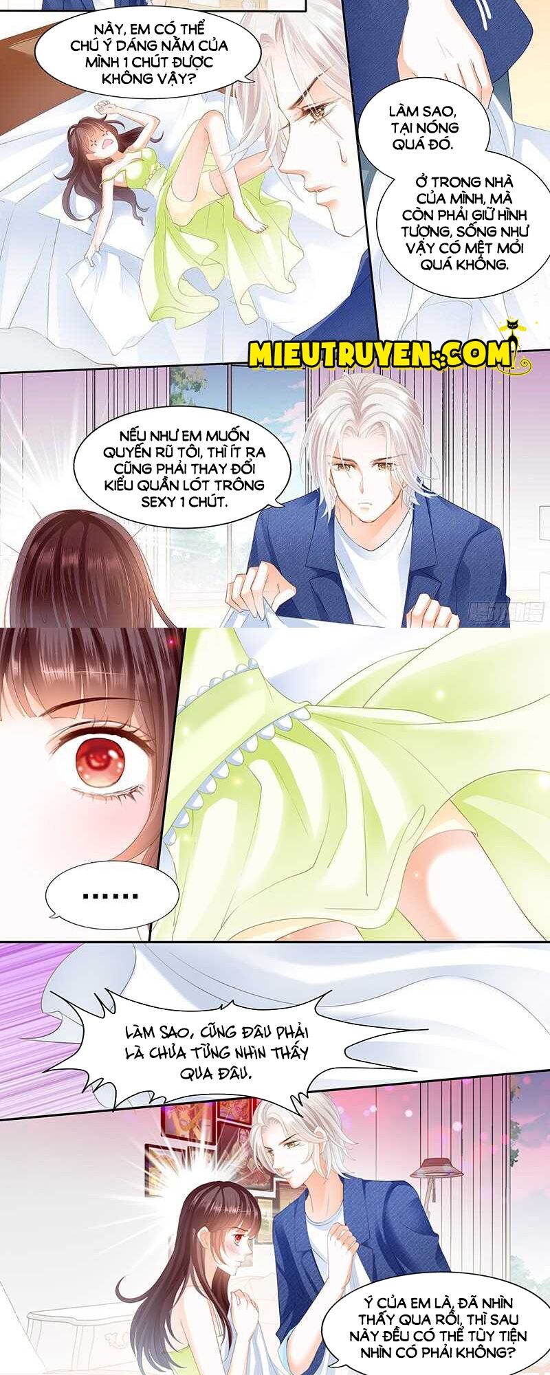 lóe thiểm hôn kiều thê mơ tưởng trốn chapter 33 4