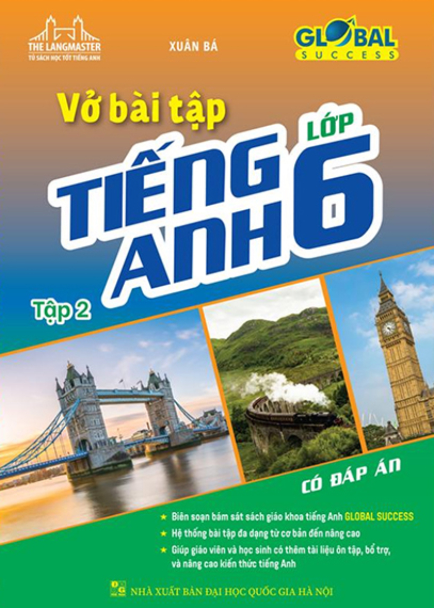 The Langmaster - Vở Bài Tập Tiếng Anh Lớp 6 - Tập 2 Global Success_MT