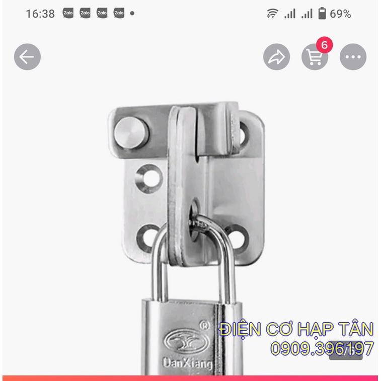 CHỐT CỬA INOX 304 KHÓA GÀI CÂY GẠT INOX – TIỆN DỤNG