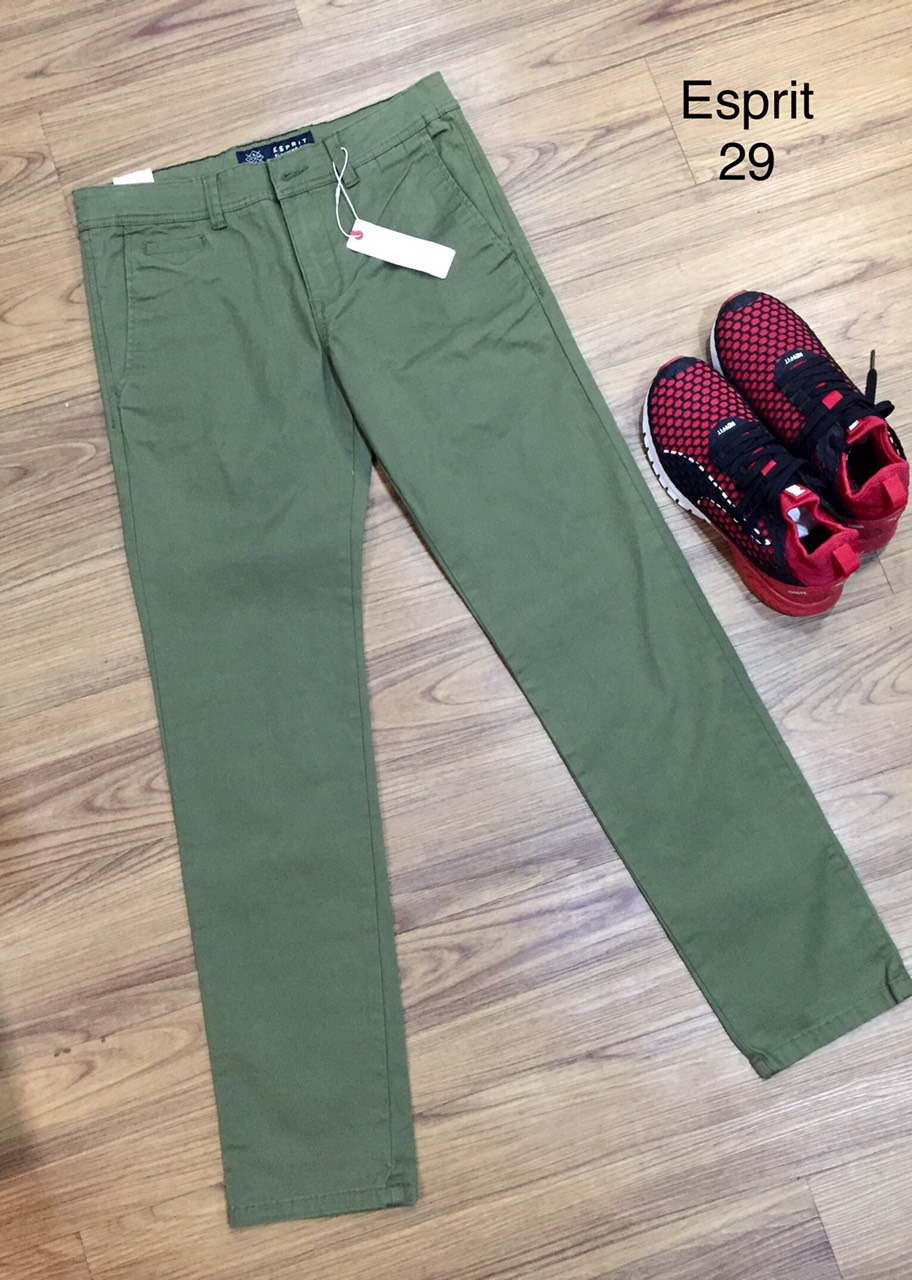 quần chinos nam Esprits chinh hãng xách tay Mỹ