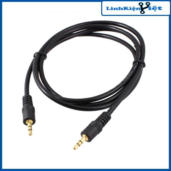 Dây Audio 3.5mm 2 Đầu Đực 1.5m