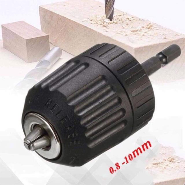 Bộ chuyển khoan măng ranh tự đông chuôi lục 0,8-10mm
