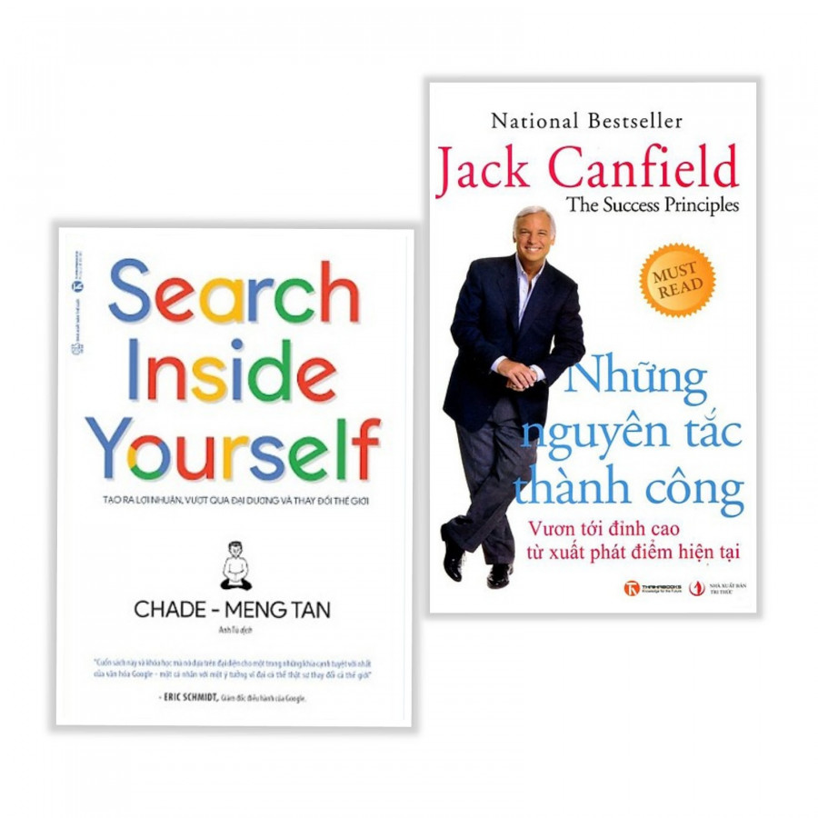 Combo Sách Kinh Tế, Kỹ Năng Vươn Tới Thành Công: Search Inside Yourself - Tạo Ra Lợi Nhuận Vượt Qua Đại Dương Và Thay Đổi Thế Giới + Những Nguyên Tắc Thành Công - Vươn Tới Đỉnh Cao Từ Xuất Phát Điểm Hiện Tại (Tái Bản) - Tặng kèm bookmark Happy Life