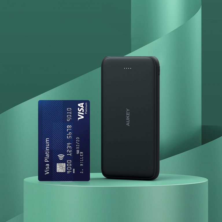 Sạc dự phòng Aukey 10.000mAh PB-N99, 2 cổng USB công suất 10W - hàng chính hãng