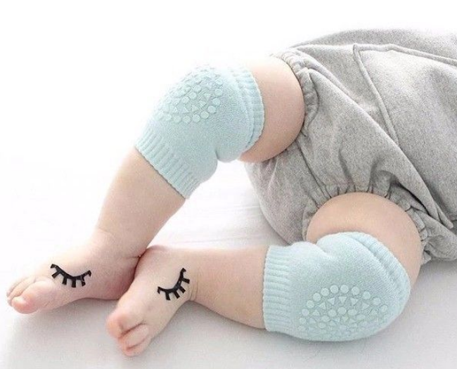 Bộ 2 Băng Đệm Bảo Vệ Đầu Gối Cho Bé Tập Bò ( màu sắc ngẫu nhiên) - HENRYSA