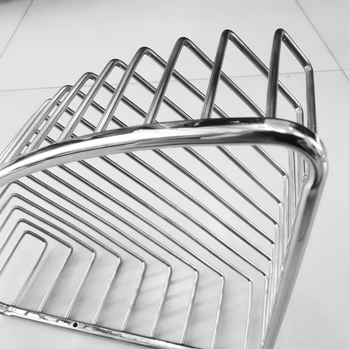 Kệ góc inox SUS 304 - 1 tầng 2T5 cao cấp