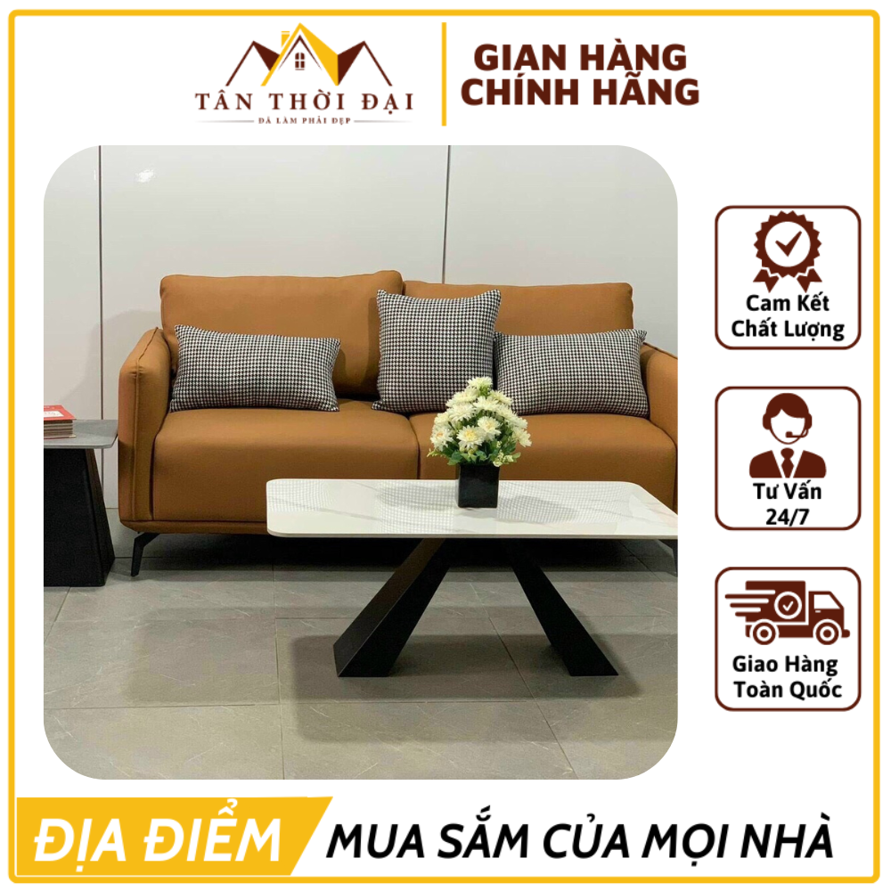 Bàn Trà, Bàn Sô Pha Chân Sắt A, Bàn Trà Sô Pha, Bàn Derco Đẹp, Sang Trọng - Tổng Kho Nội Thất Tân Thời Đại