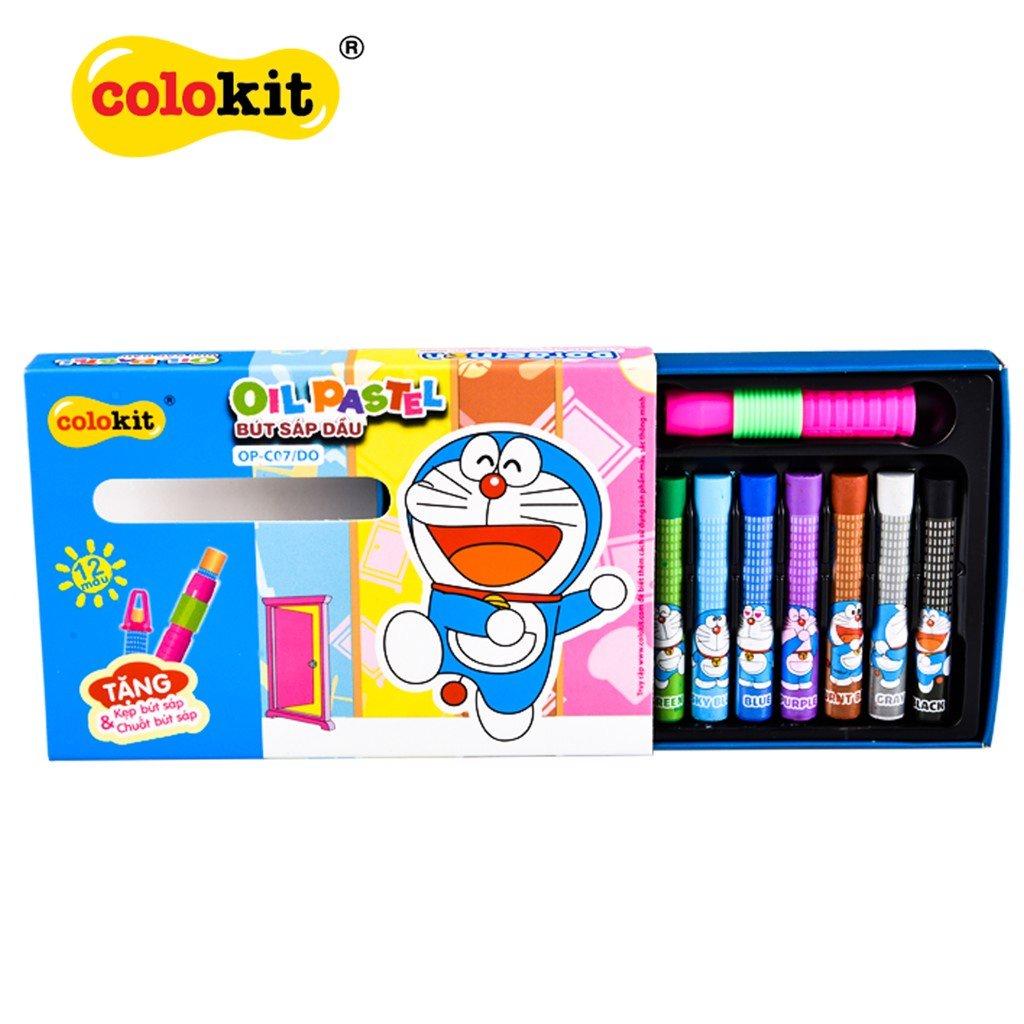 Bút sáp dầu Colokit Doraemon OP-C07/DO, OP-C08/DO , OP-C09/DO