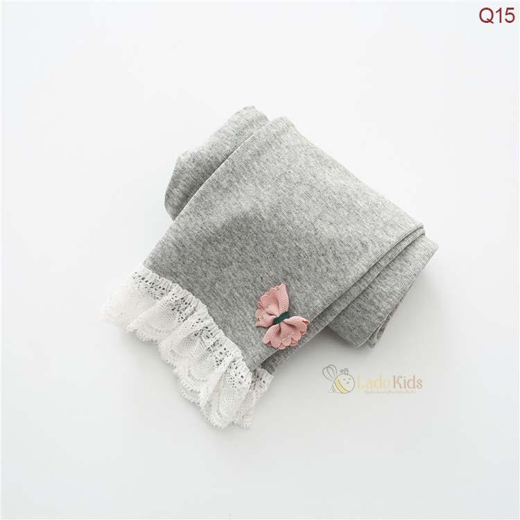 Quần Legging Gấu Ren (6-17kg) – Q15