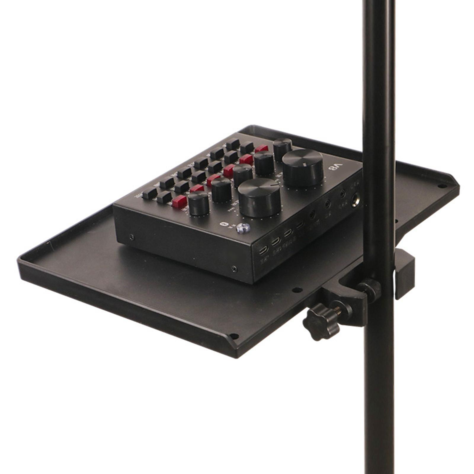 Microphone Stand Sound Card Tray Bracket S