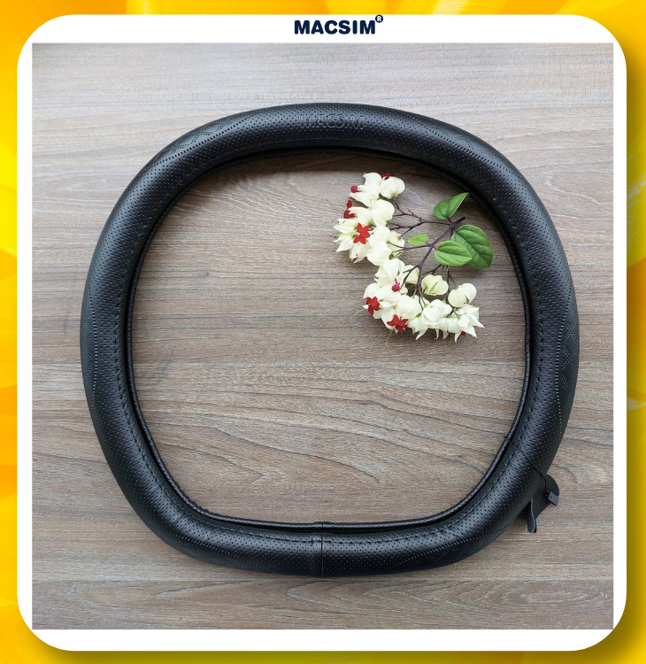 Bọc vô lăng cao cấp Macsim mã DDcut L996 chất liệu da thật - Khâu tay 100%