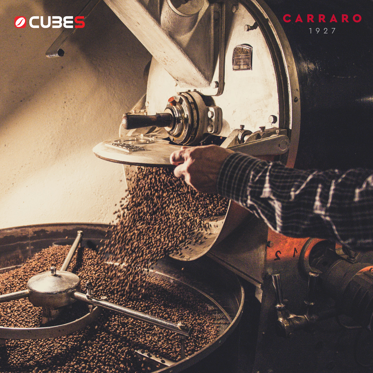 Cà phê hạt Carraro Globo Rosso Vị đậm đà từ quả phỉ và vị sô cô la dịu nhẹ - Hàng nhập khẩu từ Ý