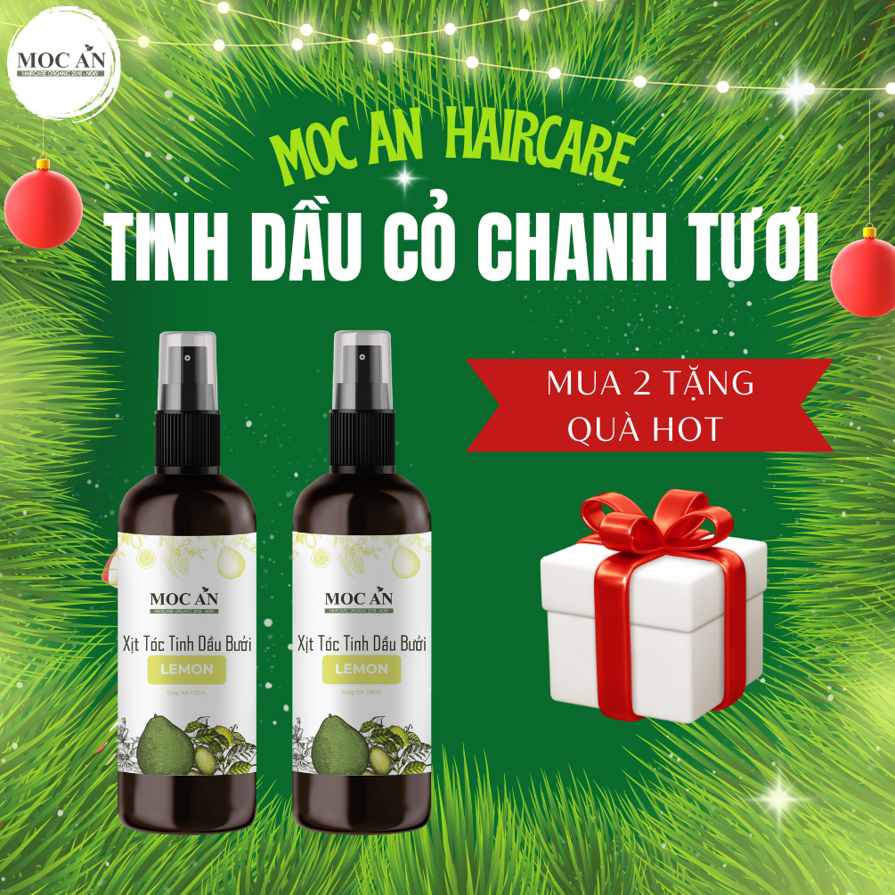 Xịt Bưởi Tinh Dầu Chanh Tươi Mộc Ân Haircare