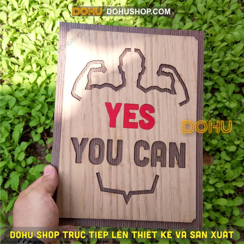 Tranh Gỗ Tạo Động Lực Mã DOHU219 Mang Phong cách Vintage Giá Tại Xưởng Siêu Rẻ