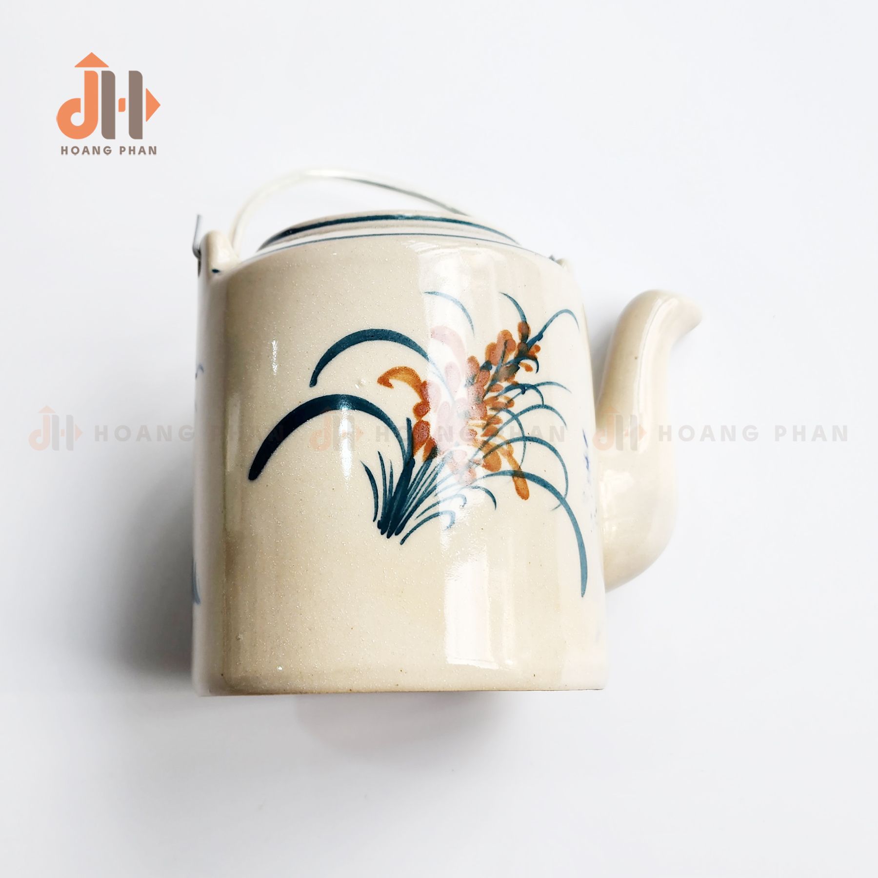 Bộ ấm trà Nam Bộ cổ điển họa tiết gà trống - 06