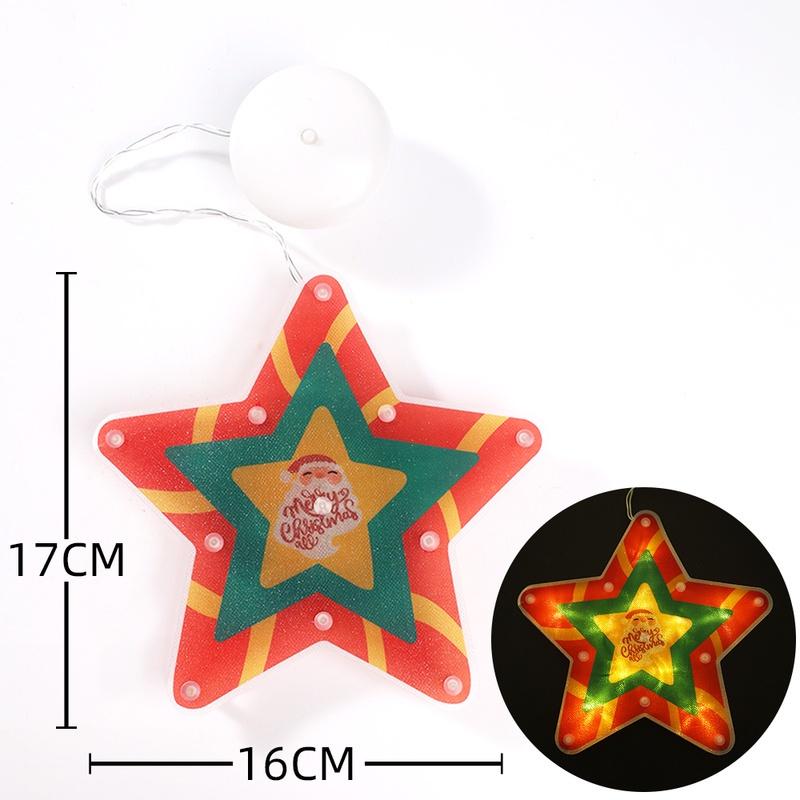 Đèn LED trang trí cửa sổ nhiều màu sắc