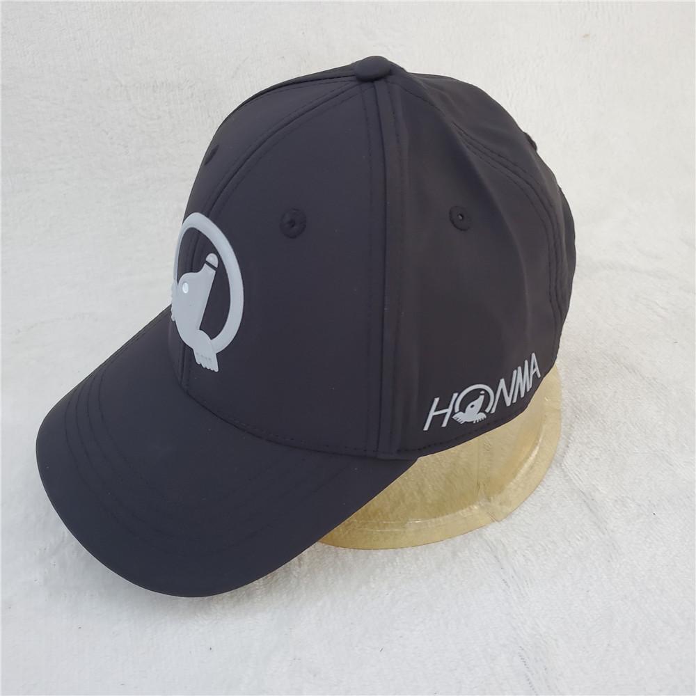 HOT!!!Mũ golf mới Mũ bóng chày HONMA Mũ golf cho nam và nữ ngoài trời nón mới che nắng thể thao du lịch thời trang Color: Black