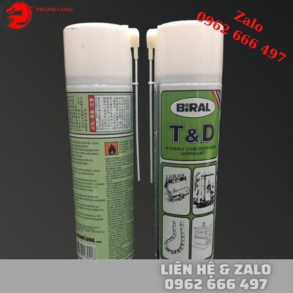 Dầu BIRAL T&amp;D 500ml , dầu chống rỉ cao cấp