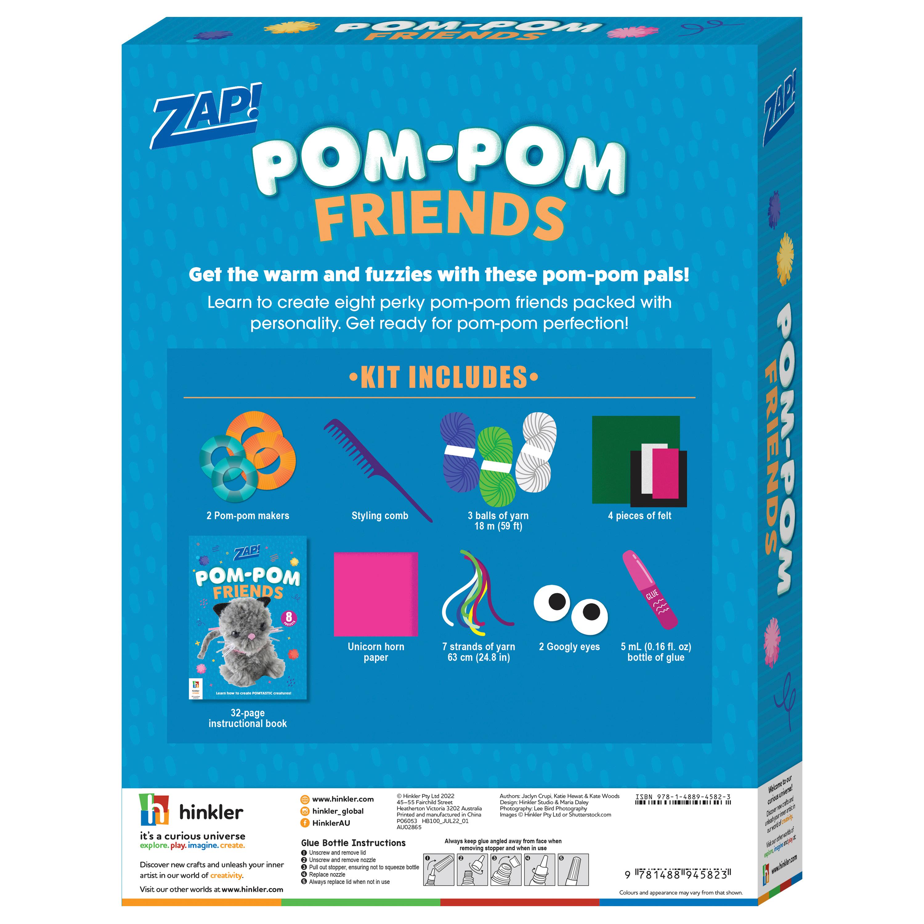 Sách ngoại văn: Zap! Pom-Pom Friends Kit