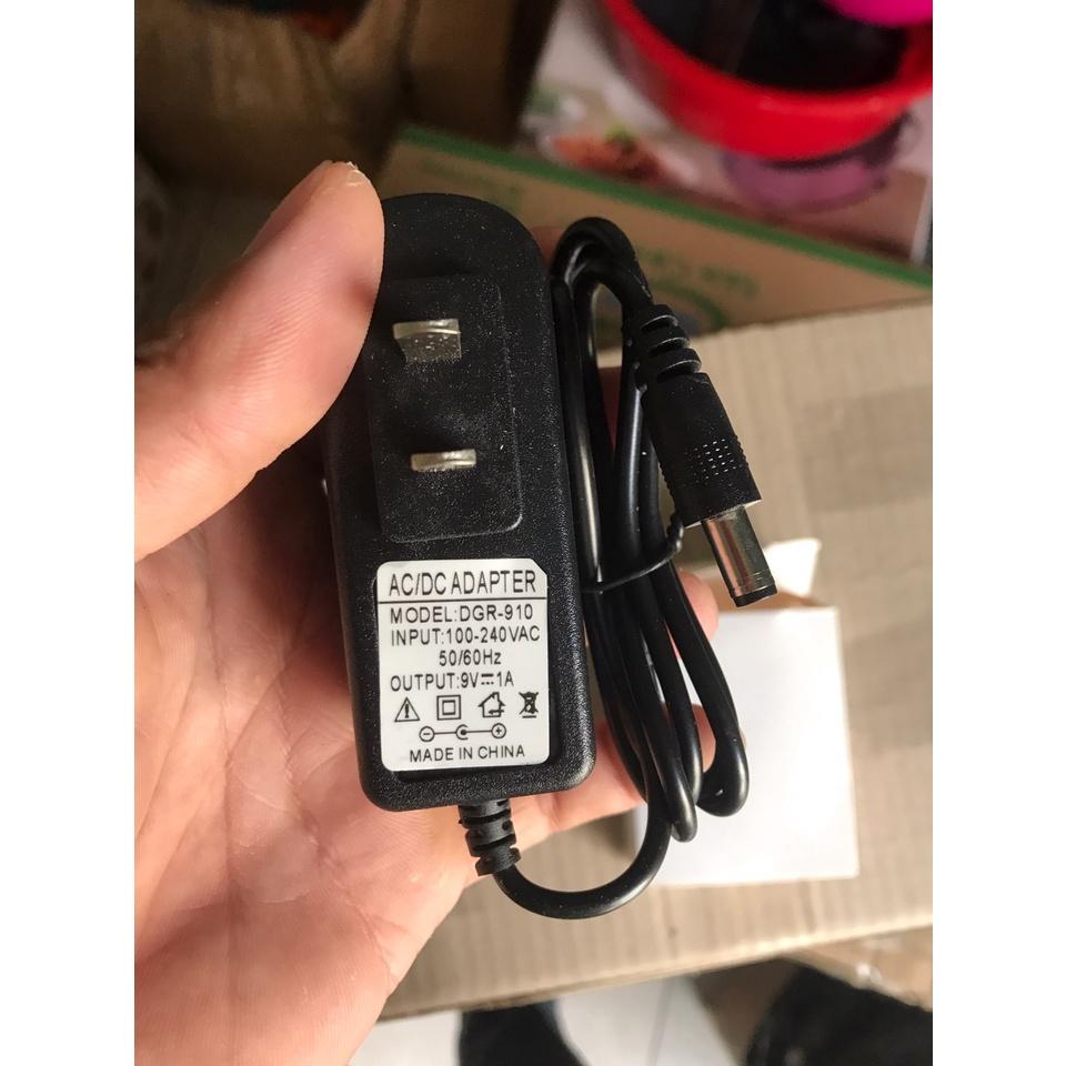 Adapter 9V1A chuyên sạc loa kéo nhỏ 9v